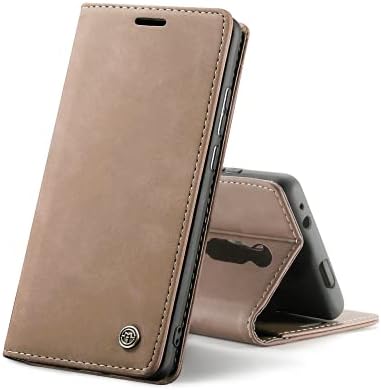 Chocoyi Leather Flip Wallet Phone Case Cover for Huawei P30 Pro, Magnetic Closure Case Cover with Stand function and Card Slots.-Blue