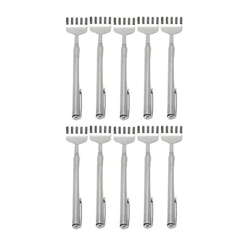 10 Pçs Coçador De Costas Telescópico Mini Coçador De Costas Extensível Garra De Urso Coçador De Meta