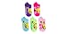 Pokemon 41E80516H60, Girls 5Pk No Shows Socks, Multicolor, Size 6 - 8.5