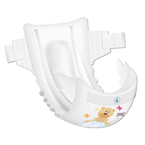 Bambo Nature Eco Friendly Baby Diapers Classic for Sensitive Skin, Size 4 (15-40 lbs), 30 Count - Thumbnail 6