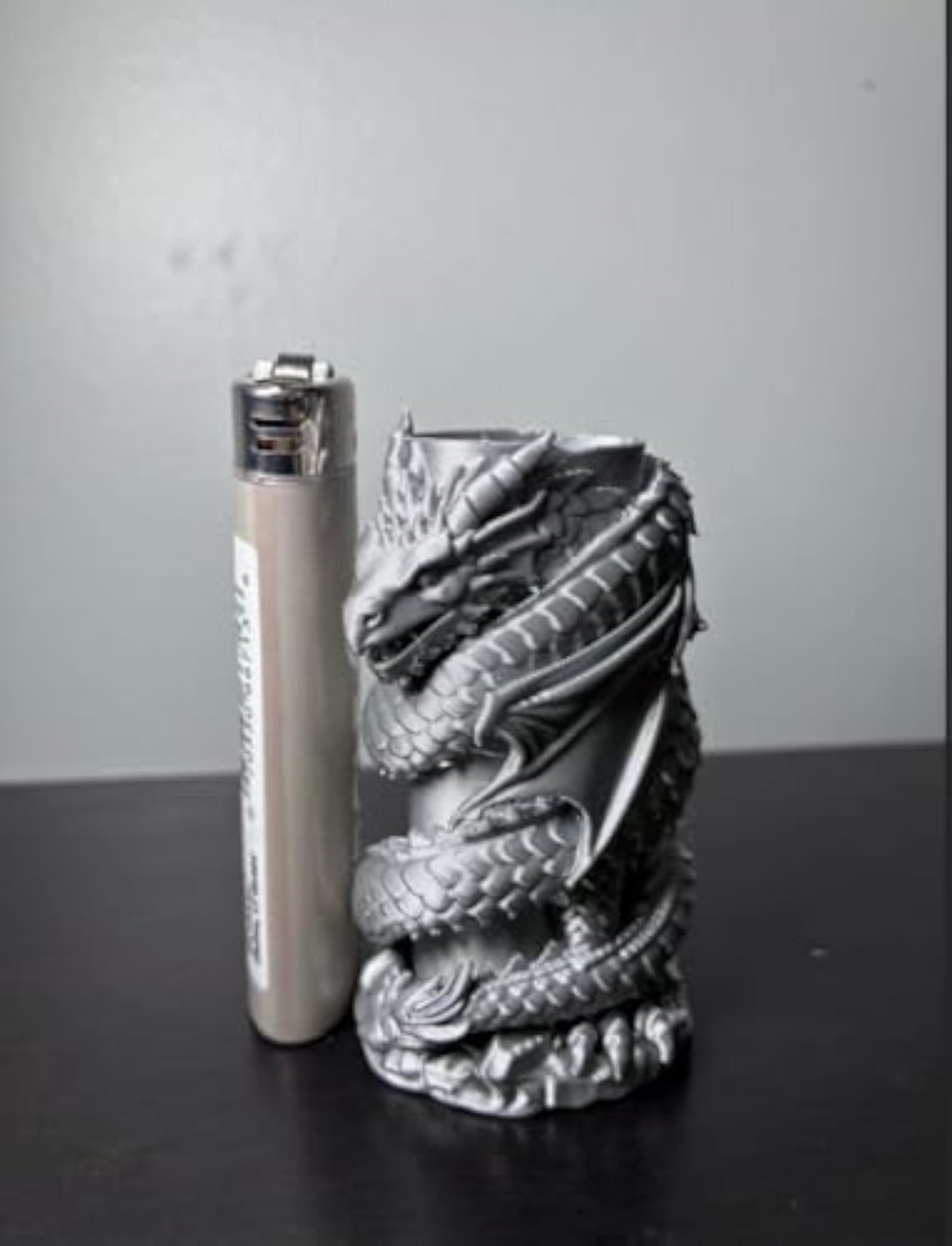 Premium Dragon Fantasy Themed Sleeve for BIC Lighters