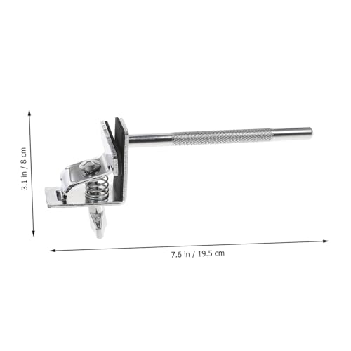 Hemoton soporte extensible para cencerro de batería, accesorio multiusos para set de percusión con diseño de superficie lisa, fácil de instalar miniatura 2