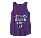 Lifting For Two Funny Pregnancy Workout Tank Top