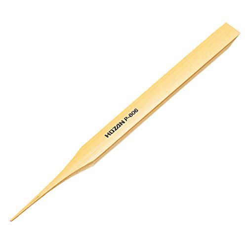 Hozan P-806 Bamboo Probe, Made of Bamboo That Won't Damage Your Opponents, Non-Magnetic, Sandpaper Can Be Used to Create Your Own Shape