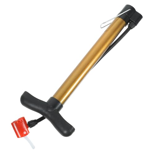 Toyvian De Aire Portátil De Bicicleta Accesorios para De Bicicleta Pie Inflador De Aire Portatil Bicicleta De Bicicleta De Neumáticos De Bicicleta Rojo El Plastico