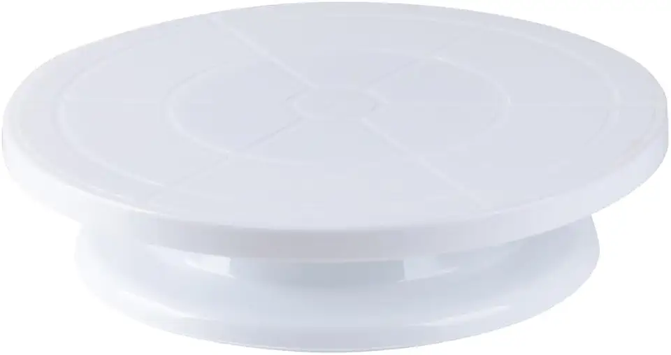Bailarina Prato Giratório 28cm para Bolos e Tortas – Prático e Resistente para Decoradores