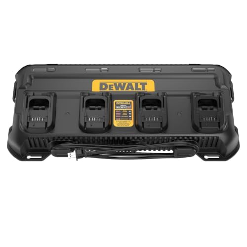 Image of DEWALT DCB1404-GB 4-Port Battery Charger for 18V XR & 54V XR FLEXVOLT Batteries