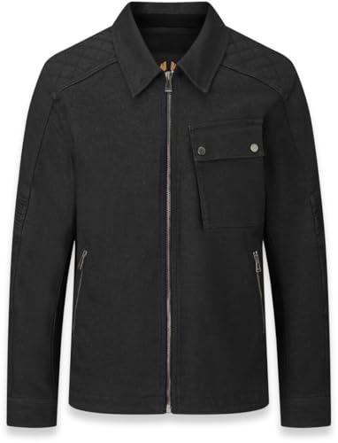 Belstaff Outrider Motorrad Textiljacke, schwarz, L