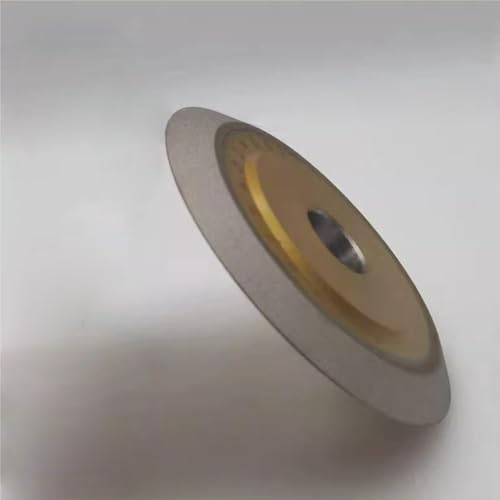 UGLYAF Meule diamantée brasée, biseau Unique, Acier au tungstène, chanfrein Fendu en céramique, Lame de scie(125Dx32HxV60) – vue 5