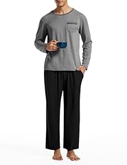 Dark Gray Top & Black Pants Set