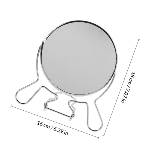 Espejo personal doble cara 6 pulgadas con base giratoria miniatura 2