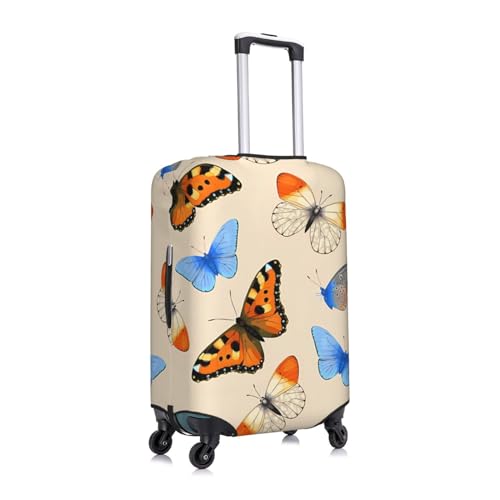 Generic Travel Luggage Cover Spandex Suitcase Protector Bag,Beautiful Butterfly Anti-Scratch Fits 18-32 Inch Luggage, Baggage Covers For Kid And Adult,Small3