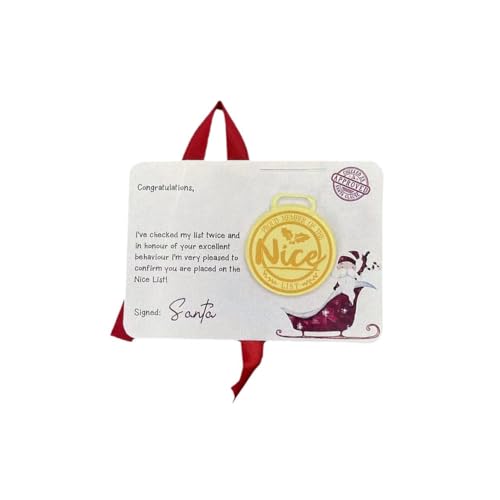 サンタクロースグリーティングカード クリスマスカード クリスマスイブ記念カード紙赤ちゃん男の子パーティーの装飾 cards サンタナイスリスト証明書 サンタクロースからのクリスマス証明書用紙 サンタクロースからの手紙 素敵なリスト証明書(B)