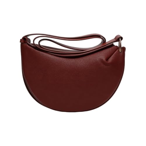 Sac de selle élégant femmes cuir vache bandoulière ajustable