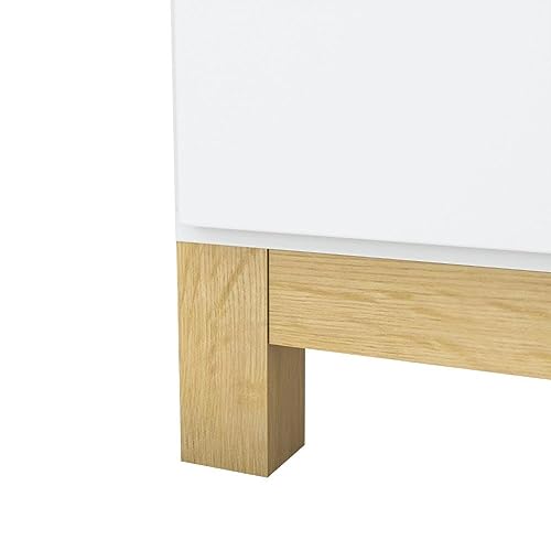 Guarda Roupa Infantil 4 Portas 2 Gavetas Alegria Branco Hp