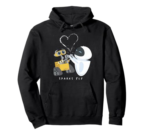 Hoodie Wall-E Disney étincelles de cœur pour les amoureux