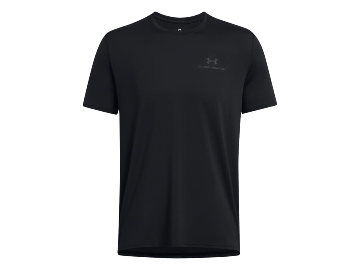 Under Armour Men's Black/Black Vanish Energy Short Sleeve T-Shirt Tee Top L