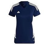 adidas Damen CONDIVO22 T-Shirt, Team Marineblau 2 / Weiß, M