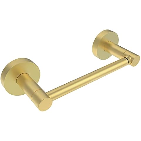 Fixsen Gold Toilet Paper Holder Bathroom Double Post Pivoting Tissue Roll Holder Stainless Steel and Zinc Alloy Wall Mount Detachable (Gold, 1) Cover