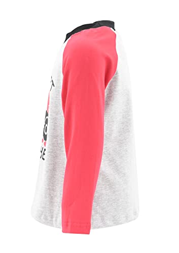 Image of Unique Baby Boys Long Sleeve Raglan Graphic T-Shirt for Toddlers and Kids