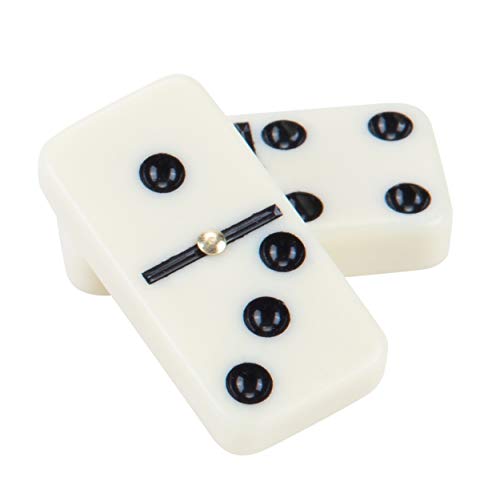 Engelhart Dominoes Set Tamaño Grande 10 mm Grosor miniatura 5