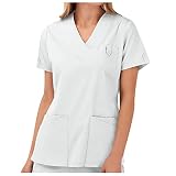 Kasack Berufsbekleidung Tunika T Shirts Tops Berufskleidung Gesundheitswesen Op Kasack Kasack Schlupfjacke Schlupfkasack Damenkasack Berufskasack Pflege Kittel Patrick's Day
