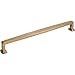 Jeffrey Alexander 12" Center-to-Center Satin Bronze Richard Appliance Handle