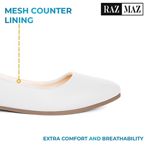 Image of RazMaz Stylish, Soft & Comfortable Belly Shoes for Women | Super Lightweight Women Bellies | Non-Fatigue & Non-Slippery Belly for Women | Bellies for Women Stylish |