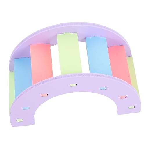 Abaodam Kleine Nagerbrücke Aus PVC Für Hamster Und Chinchillas Praktisches Spielzeug Bewegung Und Spaß Im Käfig Sicher Und Robust Für Kleine Haustiere
