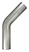 2.5" OD 45 Deg. Mild Steel Mandrel Bend, 16 Gauge - 2.5" Radius, 6" Leg