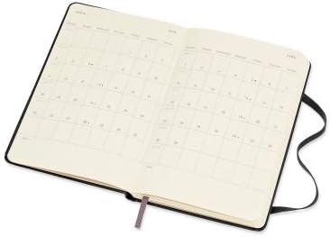 Moleskine 2017 Weekly Notebook, 12M, Pocket, Black, Soft Cover (3.5 x 5.5)