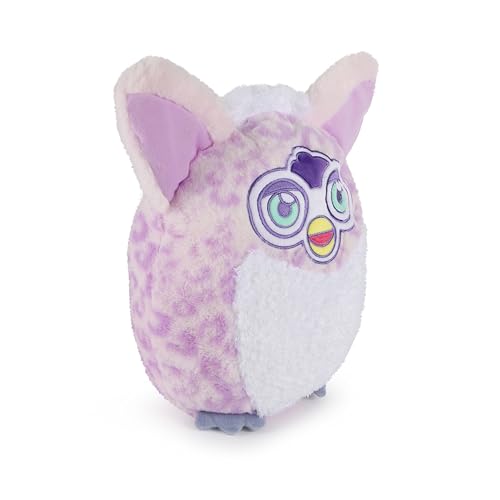 Image of Jay Franco Furby Plush Pillow Buddy - 15 Inch Kids Ultra-Soft Stuffed Plushie & Cozy Pillow, Official Licensed Product, Purple