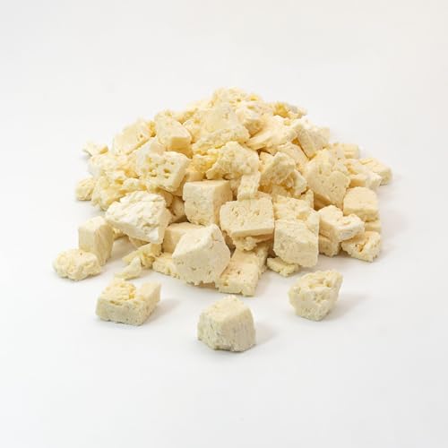 Kaukäse für Hunde & Katzen, Gefriergetrocknet, 56,1% Protein, 33,3% Fett, 500g - 1kg, Einzelfuttermittel, Laktosearm (500g)