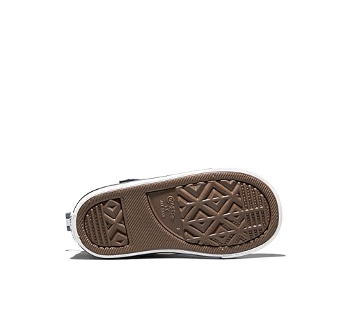 Converse Infant Chuck Taylor All Star Malden Street Easy On MID, Black/Mineral Brew/White, 6