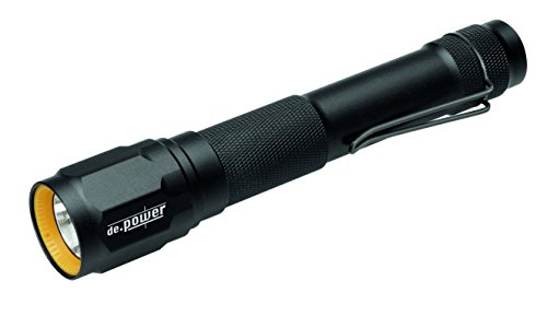 LiteXpress DP-016CR-C Lampe de poche LED 350 Lumière noir, Aluminium