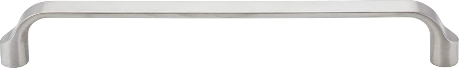 Elements 239-192SN Brenton Collection 192mm Center Scroll Cabinet Pull, Satin Nickel Finish