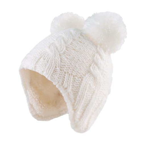 Zsedrut Winter Baby Boy Hats Pompom Baby Beanie for Girls Fl