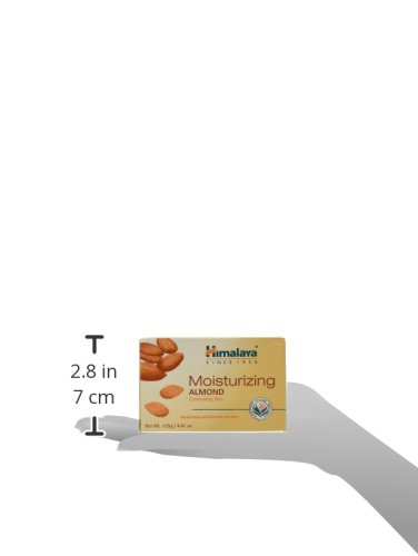 Himalaya Moisturizing Almond Cleansing Bar, Face And Body Soap For Soft Skin,4.41 Ounce (Pack Of 6) #TOP6