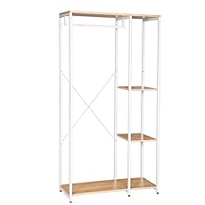 WOLTU Perchero de Pie con Estante Zapatero Percher...