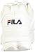 Fila Men's Disruptor II Premium Shoes, White/Fila Navy/Fila Red - 9.5