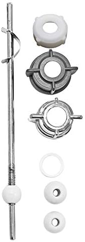 Pop-Up Drain Repair Kit – PS2673 Replacement For Bathroom Sink Lift Drain – Includes Ball Rod, Nut, Pivot Ball & Spring Clip