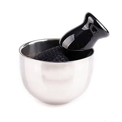 Designer Makeup Black-Hair Color Abs Plastic Handle Shaving Foam Hit- The Nylon Brush Hu Men Caretwo-Color Nylon Wire, Abs Handleuse A Shaving Brush With Shaving Soap/Make A Rich-Latherafter Bathing, #TOP2