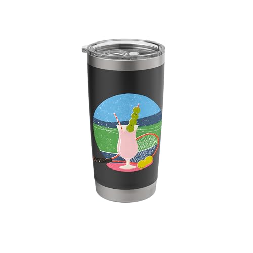 Honey Deuce Pink Tennis Tournament Cocktail Stainless Steel Insulated Tumbler