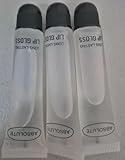 ABSOLUTE Long Lasting Lip Gloss, Clear, 3 Pack