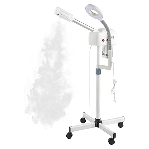 BELANITAS Facial Steamers Home Facial Spa Steamer, 2 in 1 Facial Steamer Professional Esthetician Steamer for Face,Facial Steamer with Magnifying Lamp for Home Cover