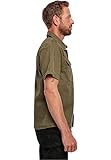 Raw Edges Brandit Vintage Shirt Shortsleeve Oliv 3XL