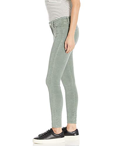 Lucky Brand Women's Mid Rise Ava Super Skinny Velvet Jean in Shadow Mint3