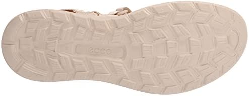 ECCO Women's EXOWRAP 3 Strap Sport Sandal, Limestone/Limestone, 4-4.5 | Image 3
