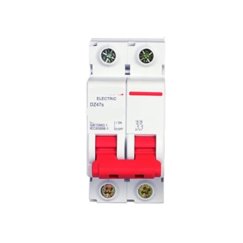 Disjoncteur DZ47s Type D 2P 40A DZ47SN2D40 pour protection circuit phase neutre