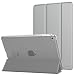 Produktbild MoKo Schützhülle Kompatibel mit New iPad Mini 5th Generation 7.9" 2019/iPad Mini 4 2015 - Auto Schlaf/Aufwach Intelligente Hülle mit Translucent Rückseite Standfunktion Cover - Silber